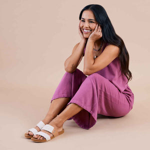 Cushion Vista Vintage Textile כפכפי נשים ריף