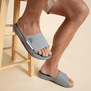 Reef Phantom Slab Grey White כפכפי גברים