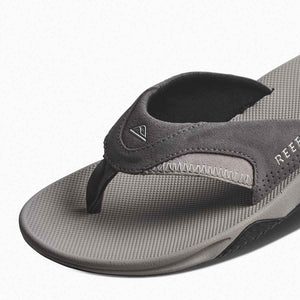 Reef Fanning Grey Suede כפכפי ריף לגברים