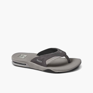 Reef Fanning Grey Suede כפכפי ריף לגברים