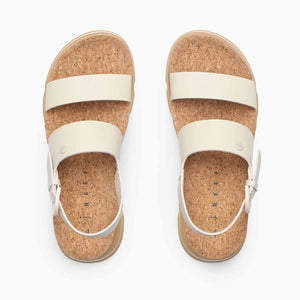 Reef Vista Luxe Liah White Tan סנדלי ריף לנשים