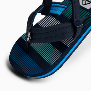 Little Ahi Deep Sea Stripes כפכפי תינוקות