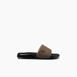 Kids One Slide Black Tan כפכפי ריף לילדים