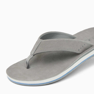 Ojai Classic Grey Suede כפכפי גברים