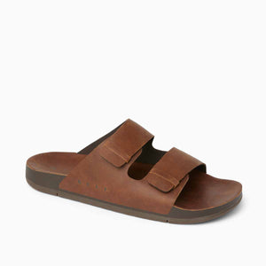 Ojai Two Bar Dark Brown כפכפי גברים חום כהה