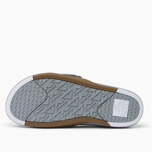 Reef Phantom Slab Grey White כפכפי גברים