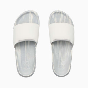 Reef Tailslide White Grey Marble כפכפי ריף לגברים