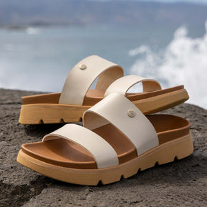 Reef Vista Luxe Thea Parchment כפכפי ריף לנשים