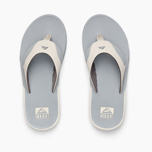 Reef Fanning Light Grey Blue כפכפים לגברים