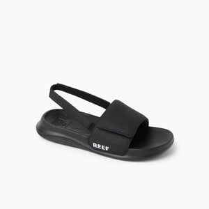Reef Little Salty Slide Black White כפכפי ילדים