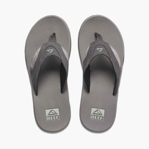 Reef Fanning Grey Suede כפכפי ריף לגברים