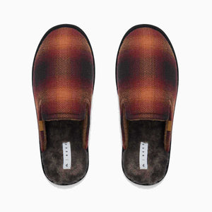 Slacktide Slipper Ombre Plaid כפכפי ריף לגברים