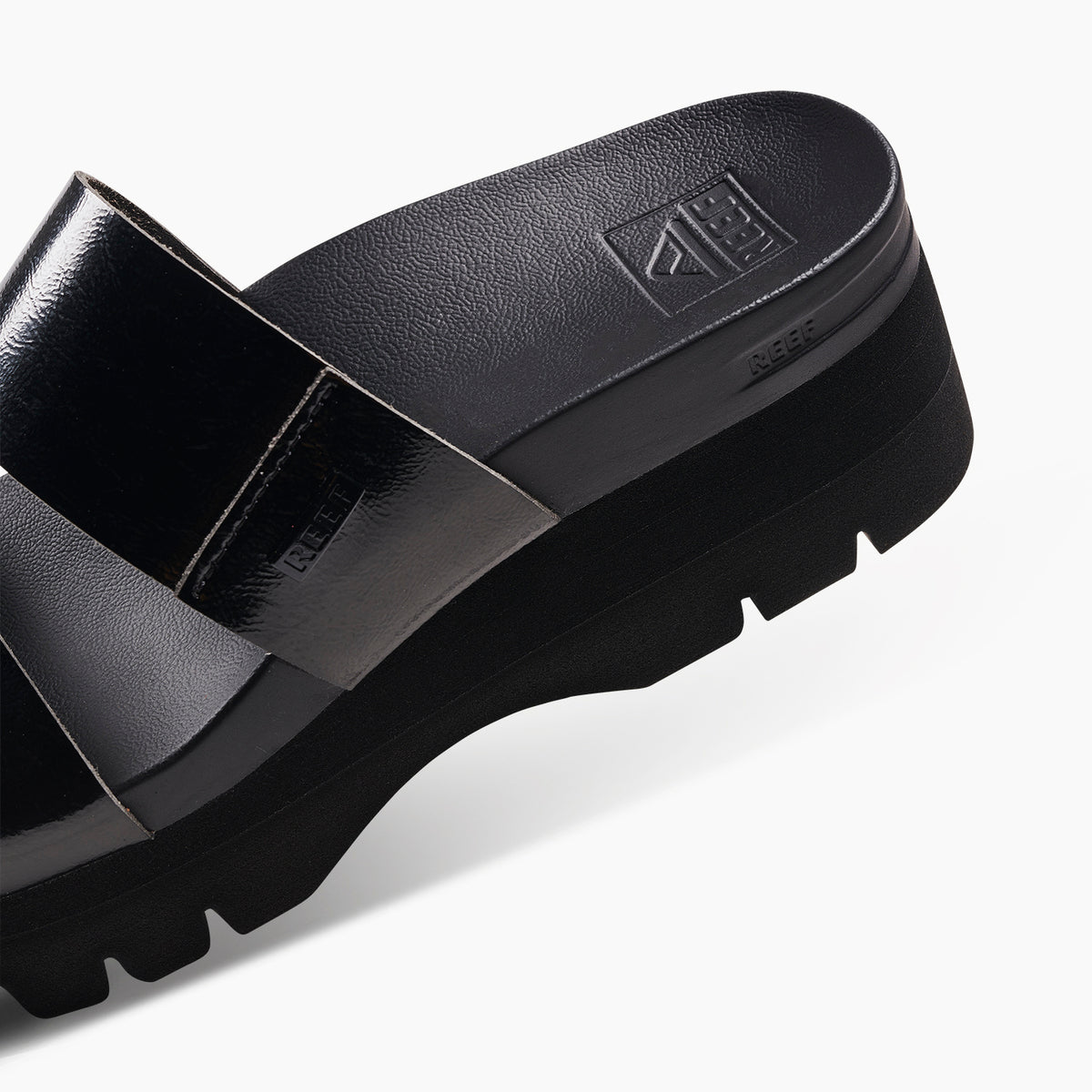 כפכפי נשים Cushion Vista Higher Black Patent