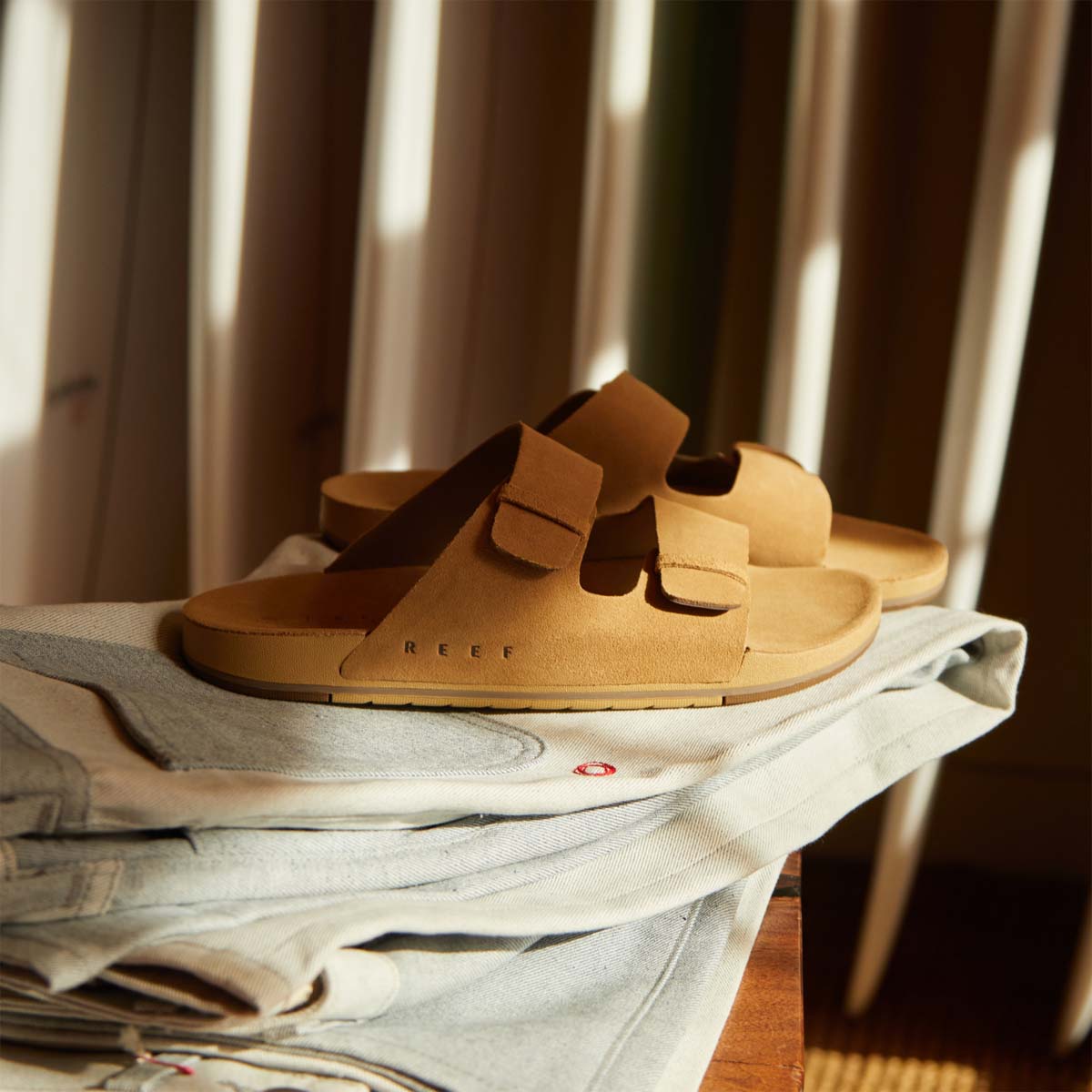 Reef Ojai Two Bar Tan כפכפי לגברים