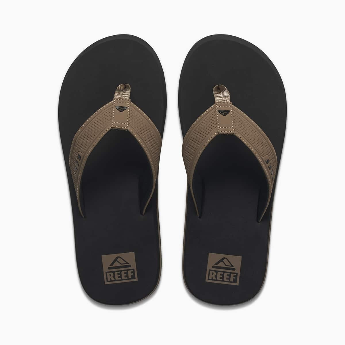 כפכפי ריף לגברים The Layback Black Tan