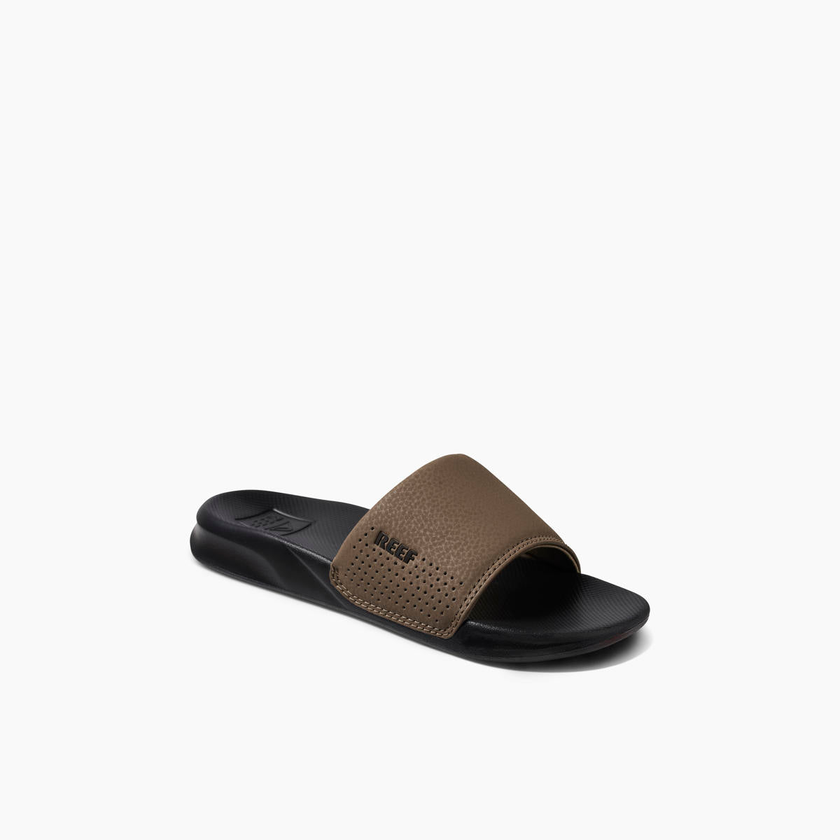 Kids One Slide Black Tan כפכפי ריף לילדים