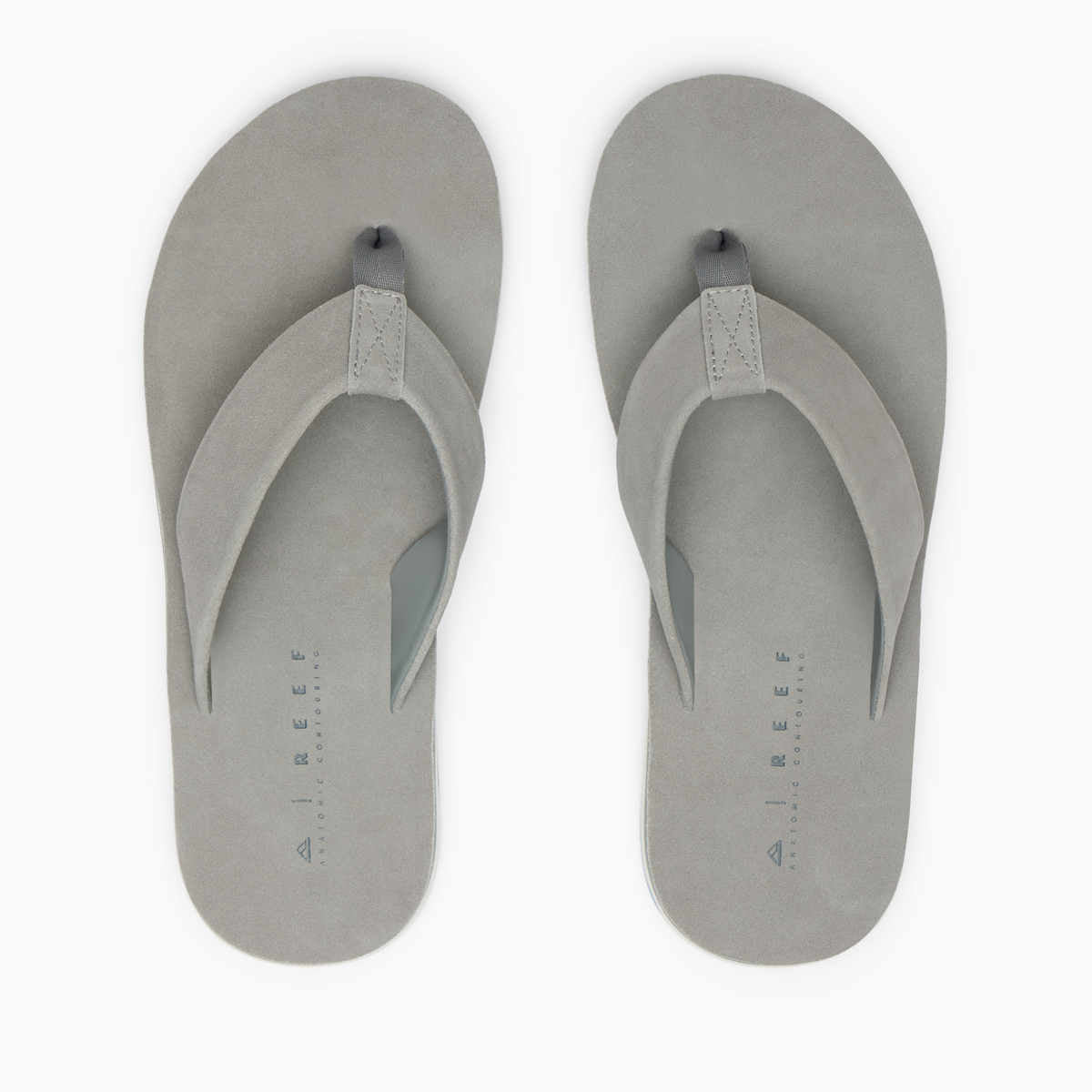 Ojai Classic Grey Suede כפכפי גברים