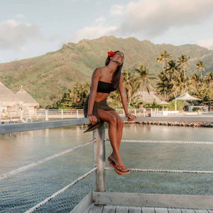 Vista Luxe Vivianahh Cocoa Tan כפכפי נשים