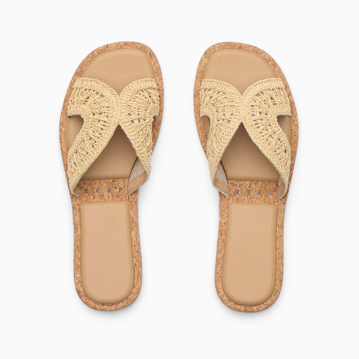 Willow Paisley Natural Textile כפכפי נשים