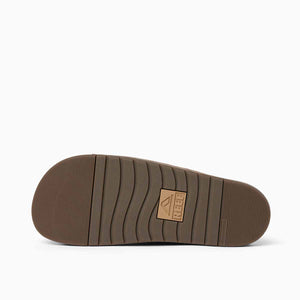 Ojai Two Bar Dark Brown כפכפי גברים חום כהה