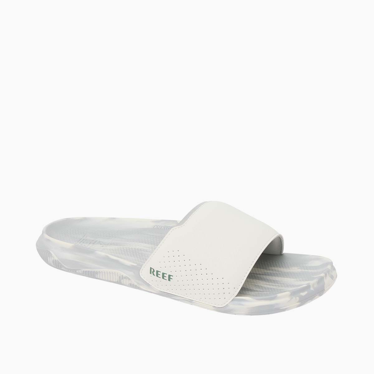 Reef Tailslide White Grey Marble כפכפי ריף לגברים