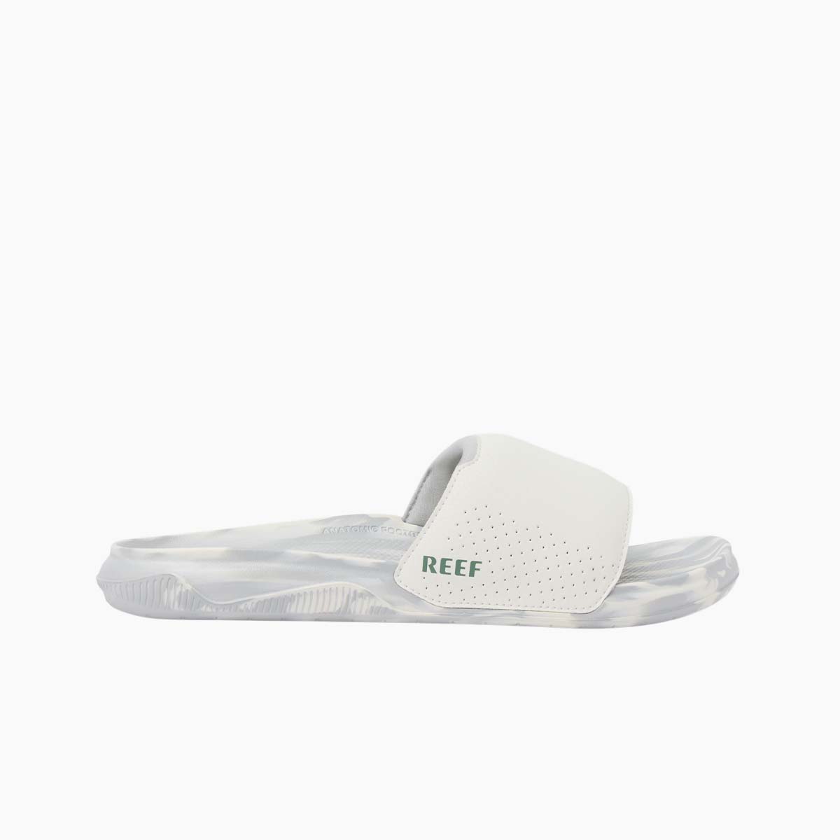 Reef Tailslide White Grey Marble כפכפי ריף לגברים