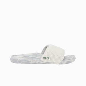 Reef Tailslide White Grey Marble כפכפי ריף לגברים
