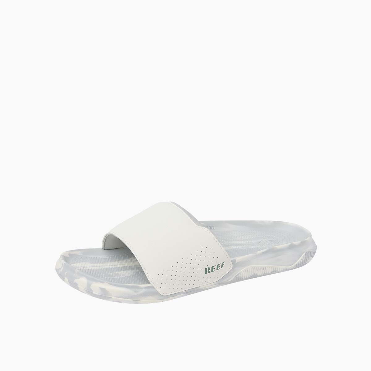 Reef Tailslide White Grey Marble כפכפי ריף לגברים