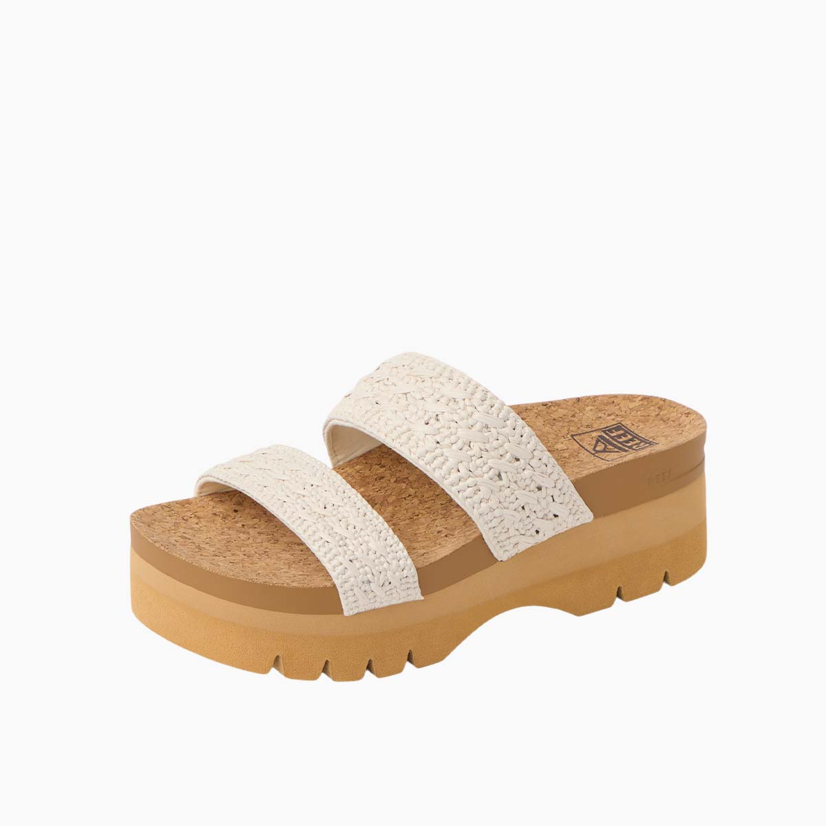 Reef CJ8611 Cushion Vista Higher Vintage Tan כפכפי ריף לנשים