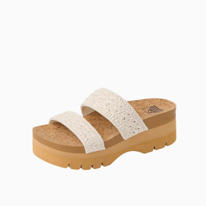 Reef CJ8611 Cushion Vista Higher Vintage Tan כפכפי ריף לנשים