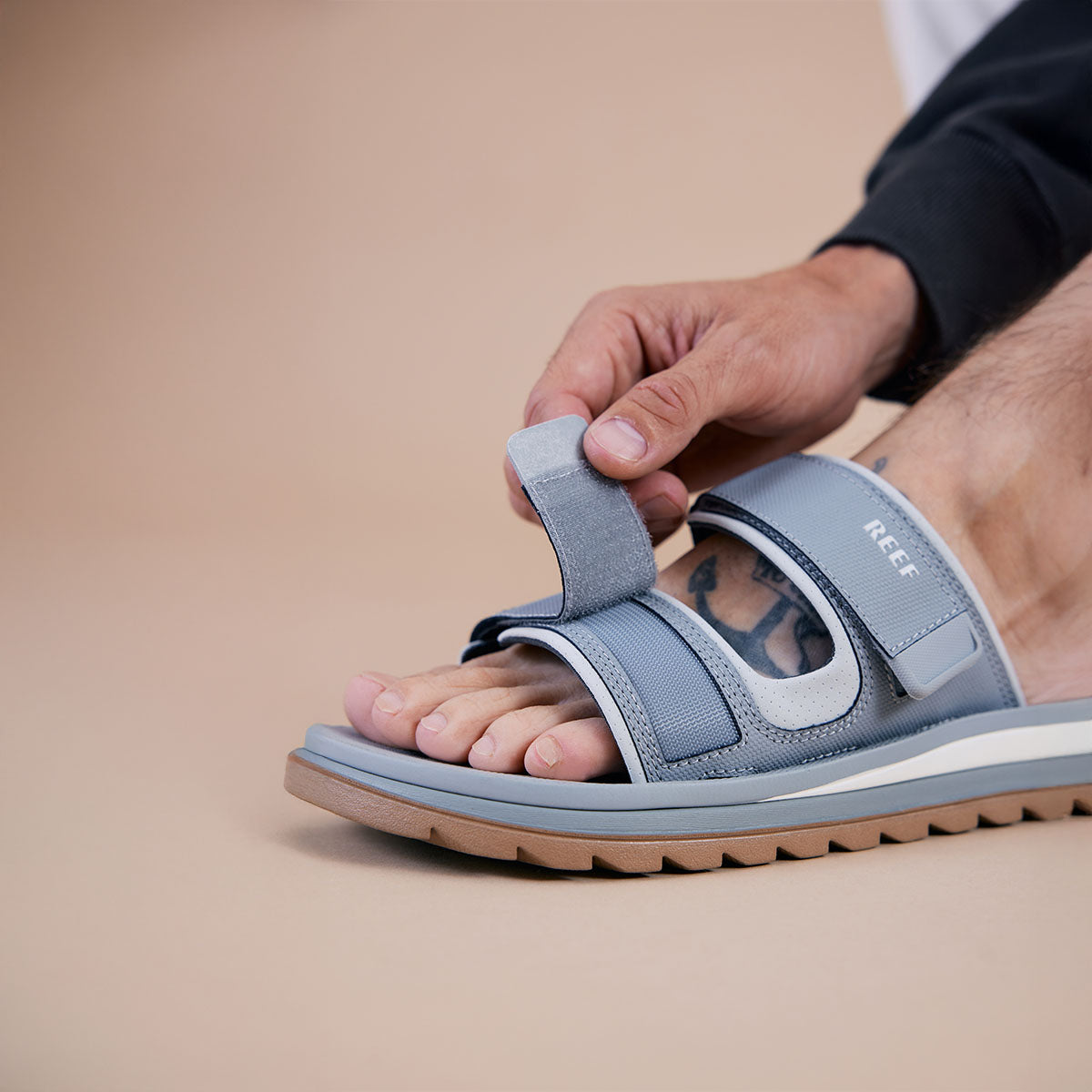 Nomad Slide Grey כפכפים לגבר