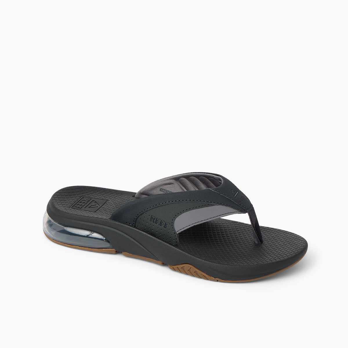 Reef Fanning Black Gum כפכפי ריף לגברים