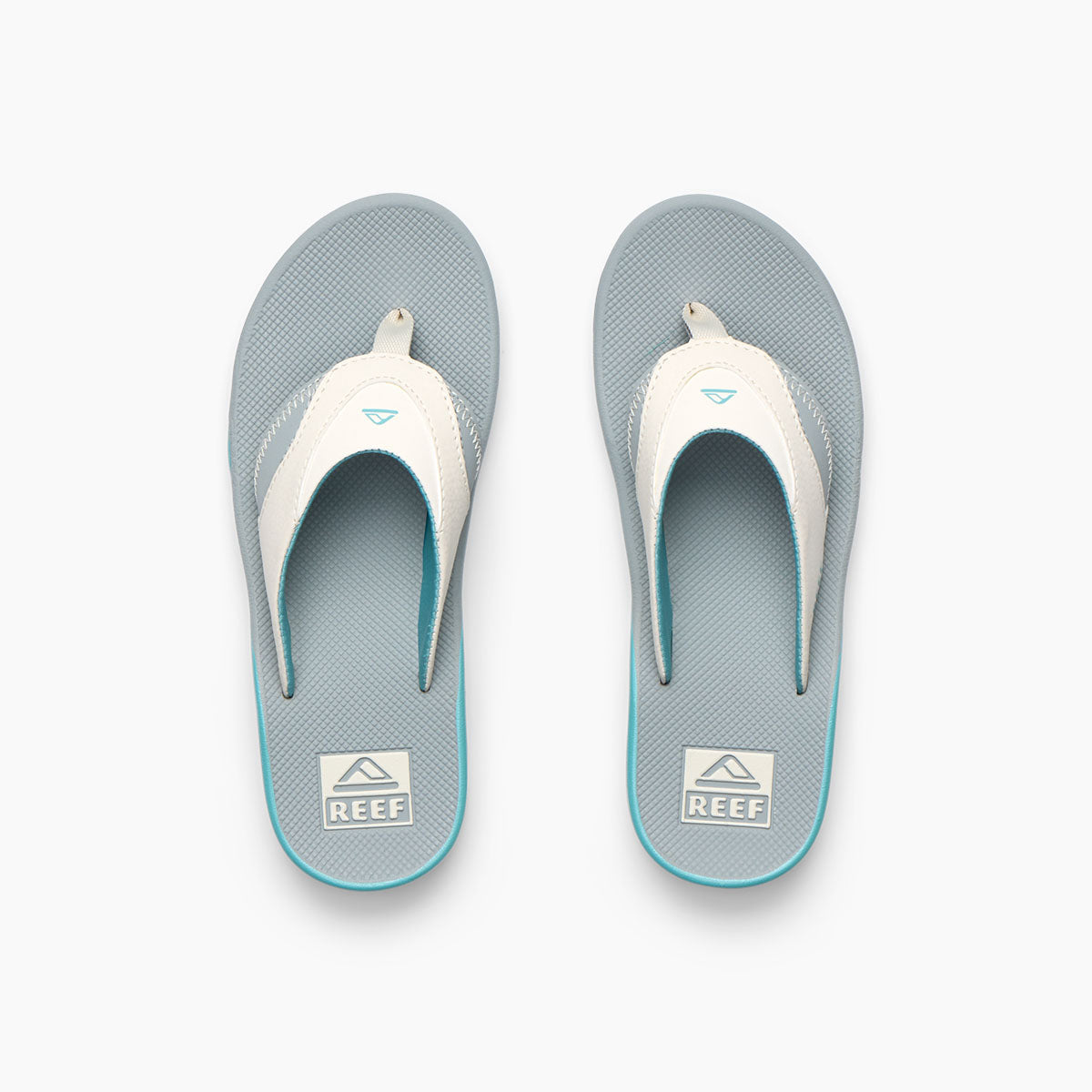 Reef Kids Fanning Tan Grey Blue כפכפי ריף לילדים
