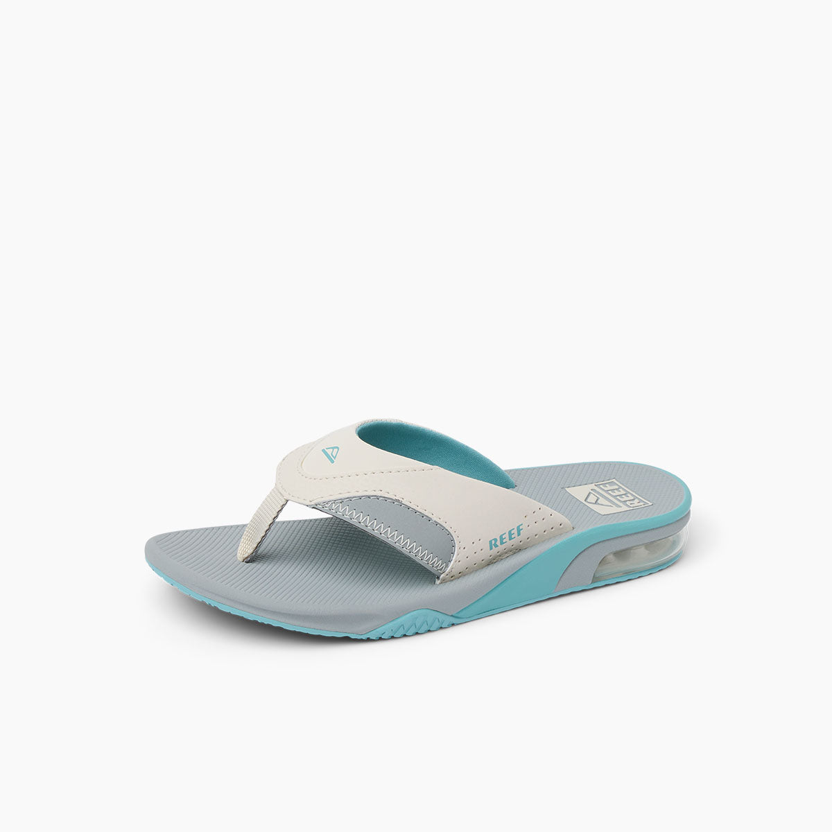 Reef Kids Fanning Tan Grey Blue כפכפי ריף לילדים