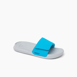 Kids Salty Slide Grey Blue כפכפי ילדים