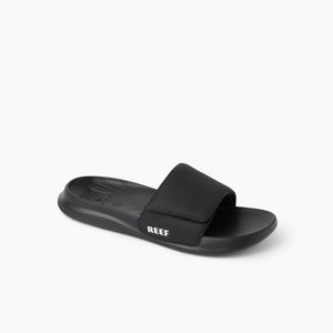 Kids Salty Slide Black White כפכפי ילדים