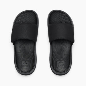 Kids Salty Slide Black White כפכפי ילדים