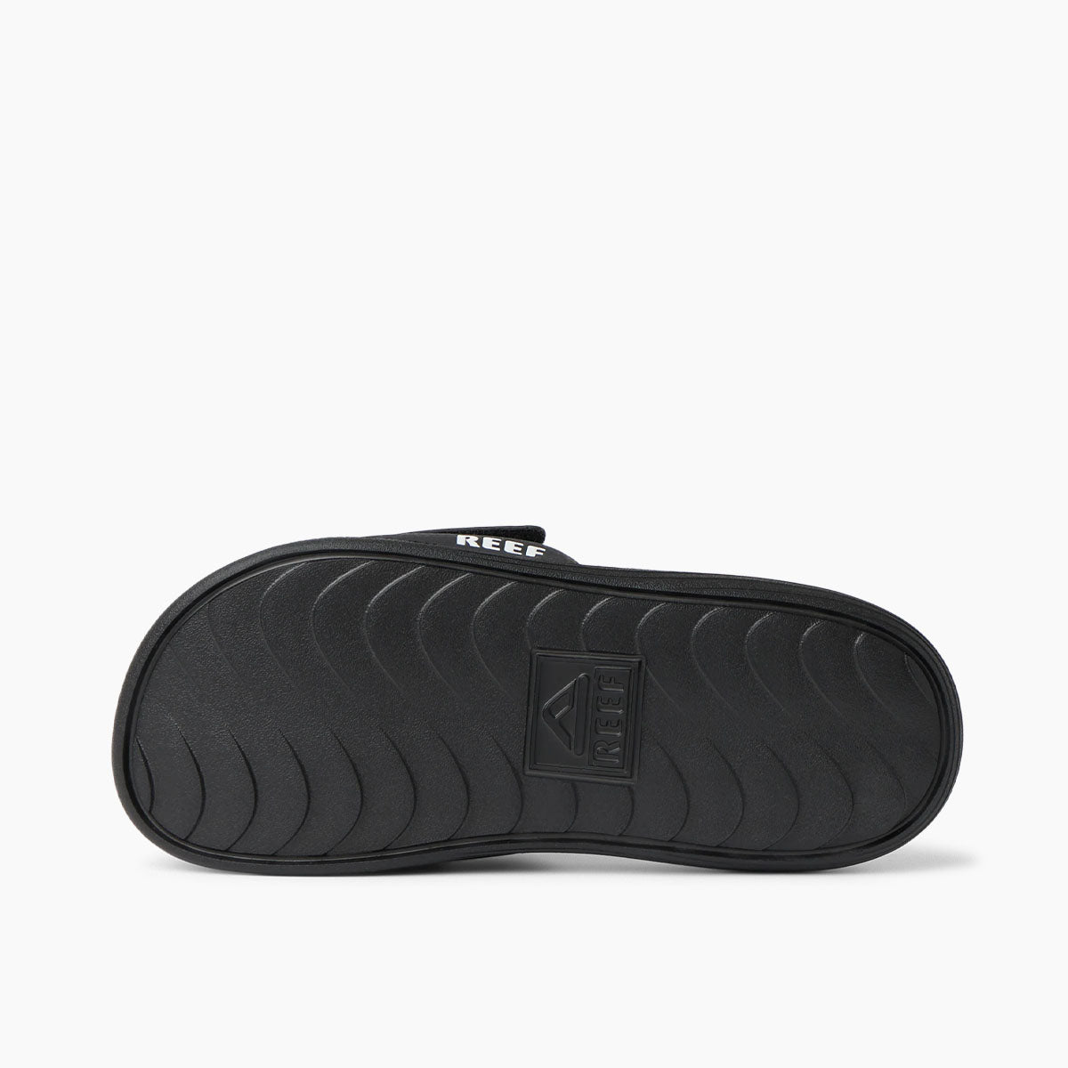 Reef Little Salty Slide Black White כפכפי ילדים