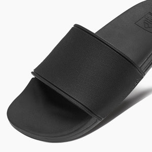 כפכפי גברים Cushion Slide Black