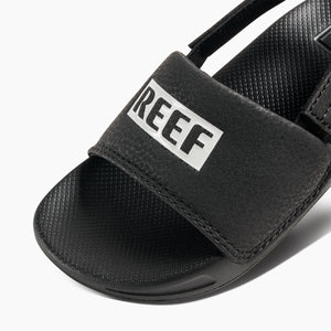 כפכפי תינוקות Little One Slide Reef Black White