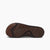 כפכפי עור גברים J-Bay Iii Dark Brown Dark Brown